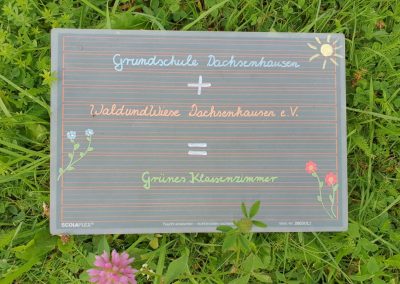 Grünes Klassenzimmer für die Grundschule Dachsenhausen